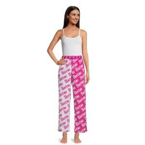 Mattel Women's and Women's Plus Size Barbie Plush Sleep Pants